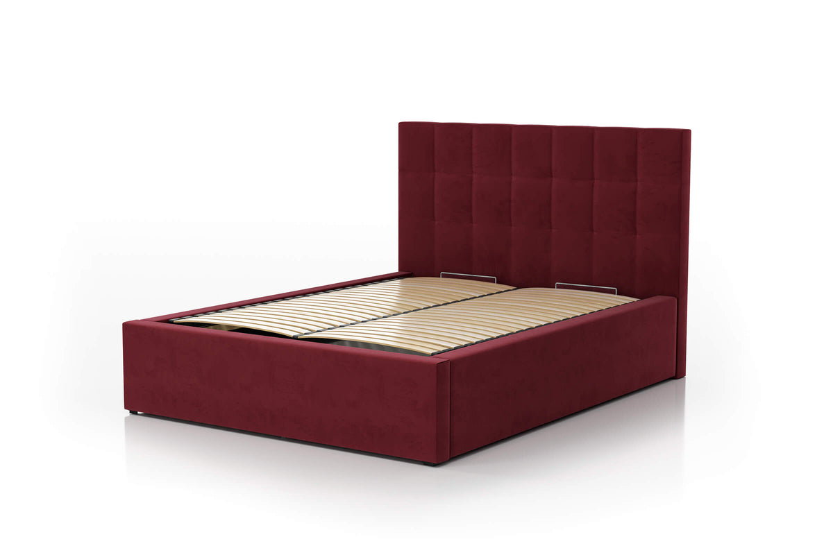 Łóżko tapicerowane 87274 z pojemnikiem, seria Classic – zdjęcie 4
