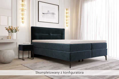 Łóżko kontynentalne BTFK22 – zestaw z zagłówkiem Z90 – zdjęcie 3