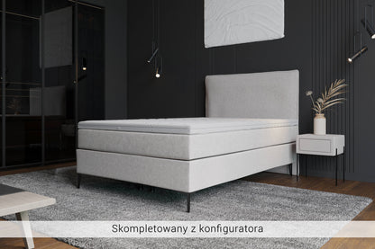 Łóżko kontynentalne BTFK22y – zestaw z materacem i zagłówkiem Z90 – zdjęcie 3