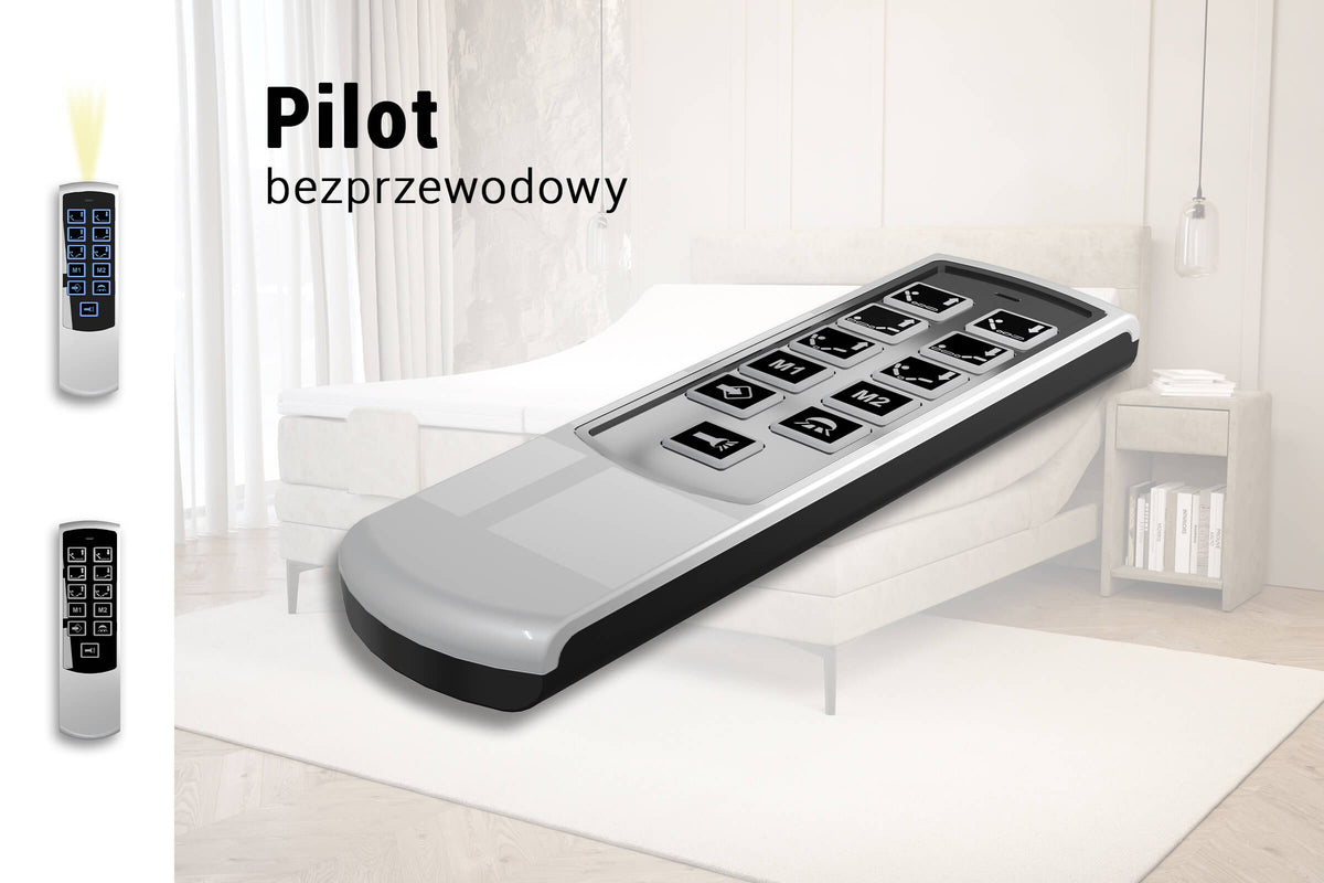 Łóżko kontynentalne KE-MTFK-N-PB-DE-BLO – zestaw z zagłówkiem Z07 – zdjęcie 5