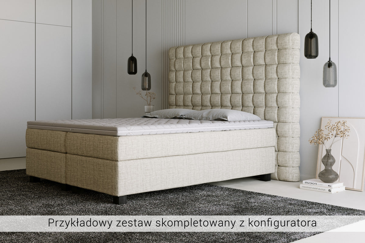 Łóżko kontynentalne RR34MTFK – zestaw z zagłówkiem Z06 – zdjęcie 3