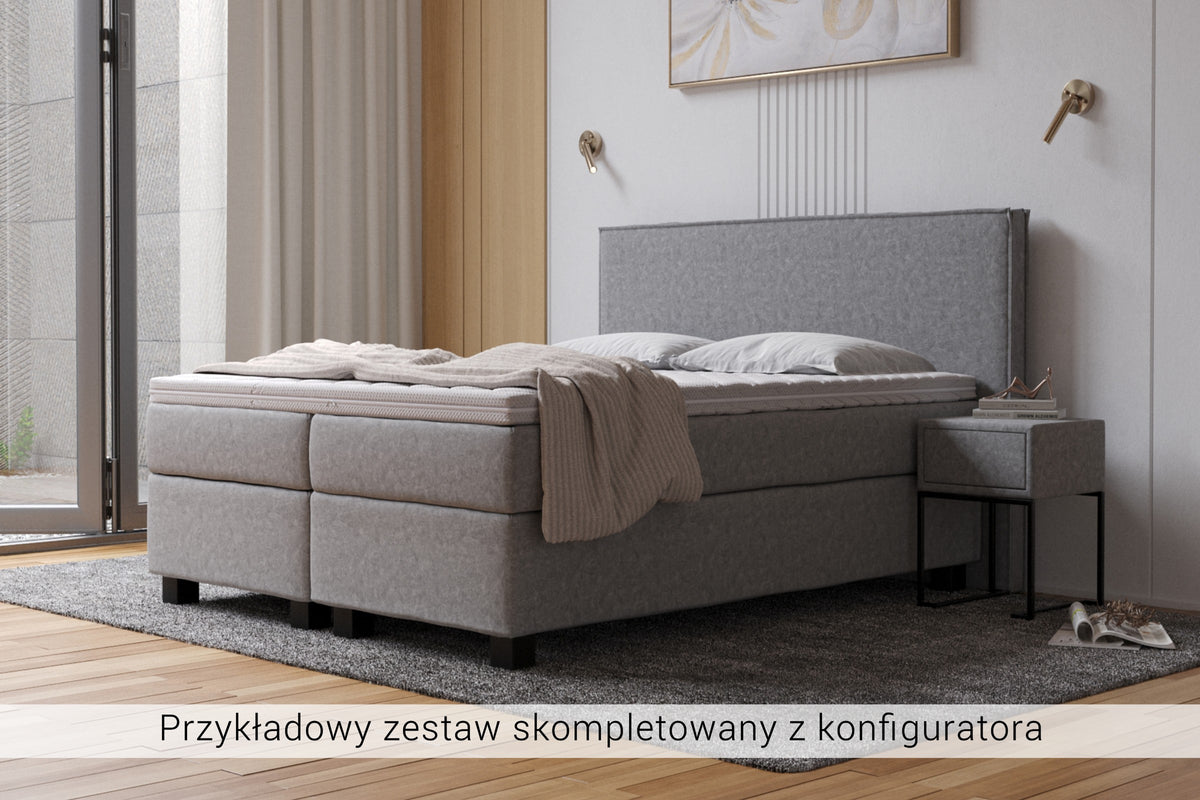 Łóżko kontynentalne RR34 – zestaw z zagłówkiem Z03 – zdjęcie 3