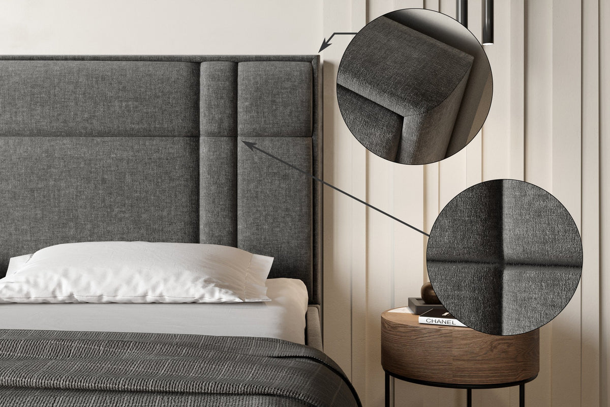 Zagłówek Z103 o geometrycznej formie, 119 cm – zdjęcie 4