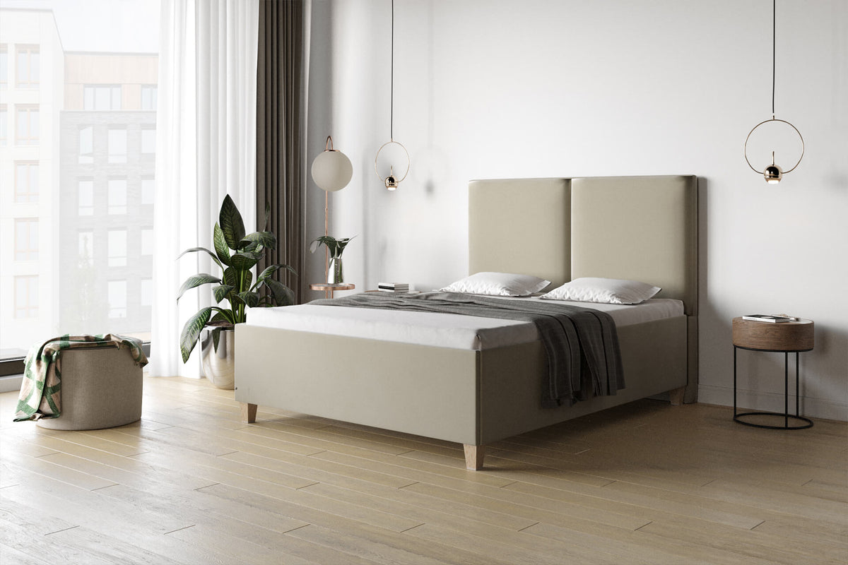 Zagłówek Z144 z dwóch wypukłych paneli, 130 cm – zdjęcie 2