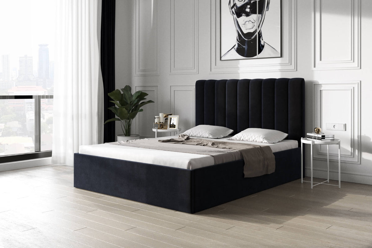 Zagłówek Z240 z pionowymi przeszyciami, 124 cm – zdjęcie 2