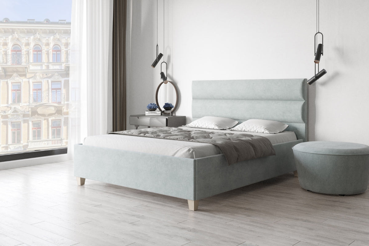 Zagłówek Z26 z poziomymi przeszyciami, 116 cm – zdjęcie 2