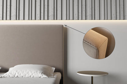 Zagłówek Z77 o prostej formie, 118 cm – zdjęcie 4