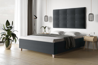 Zagłówek panelowy niski 009 pikowany, 60 cm – zdjęcie 2