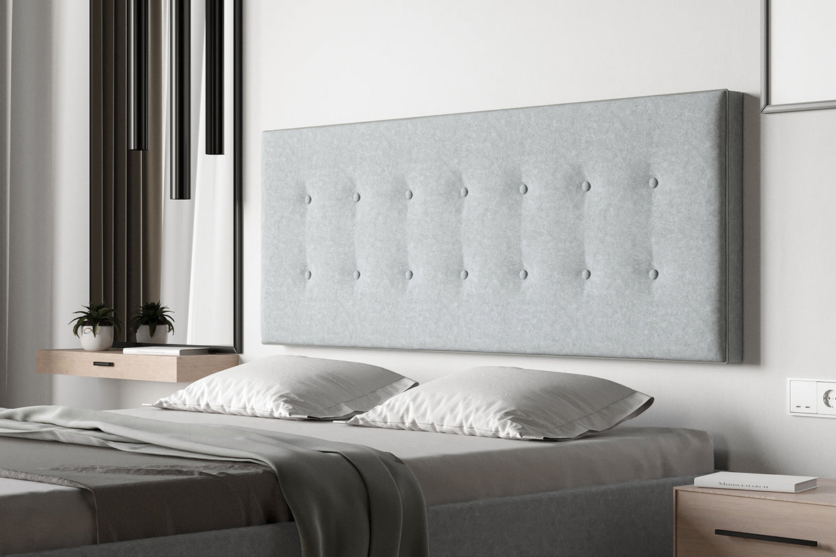 Zagłówek panelowy niski 012 pikowany z guzikami, 60 cm