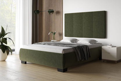 Zagłówek panelowy średni 023 z pionowymi przeszyciami, 90 cm – zdjęcie 2