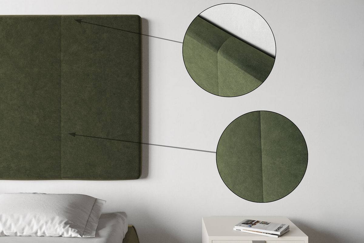 Zagłówek panelowy średni 023 z pionowymi przeszyciami, 90 cm – zdjęcie 4