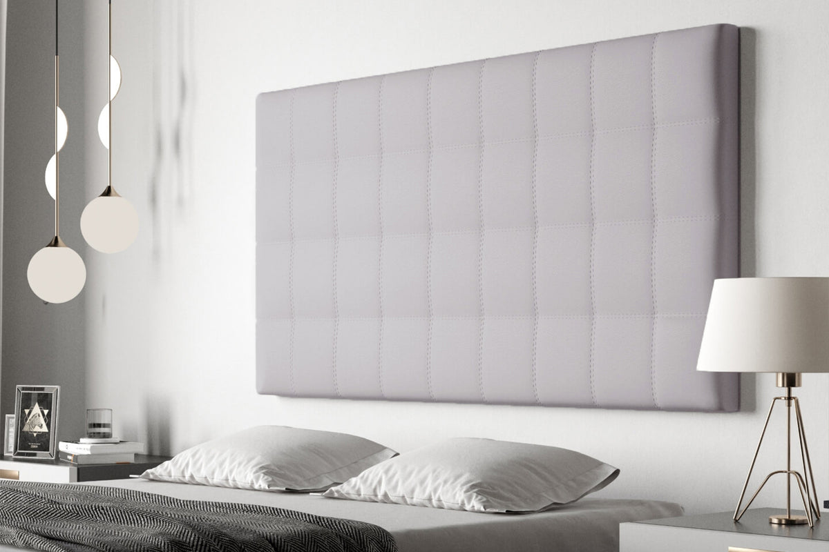 Zagłówek panelowy średni 040 w kwadraty, 90 cm