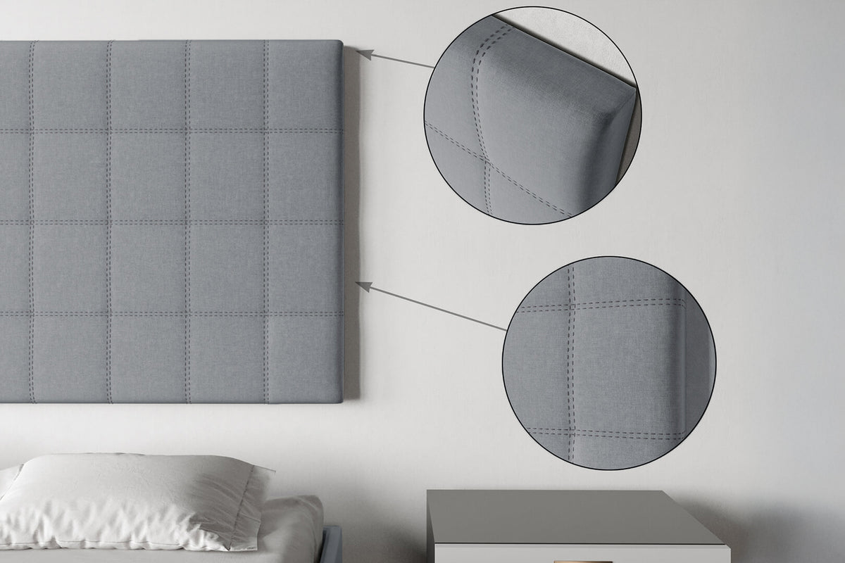 Zagłówek panelowy średni 040 w kwadraty, 90 cm – zdjęcie 4