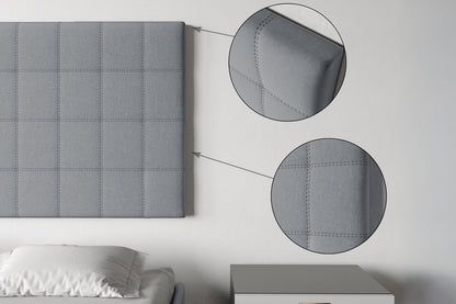 Zagłówek panelowy średni 040 w kwadraty, 90 cm – zdjęcie 4