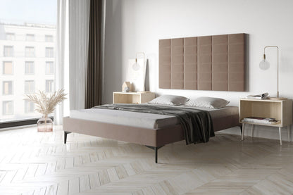 Zagłówek panelowy średni 050 w prostokąty, 90 cm – zdjęcie 2