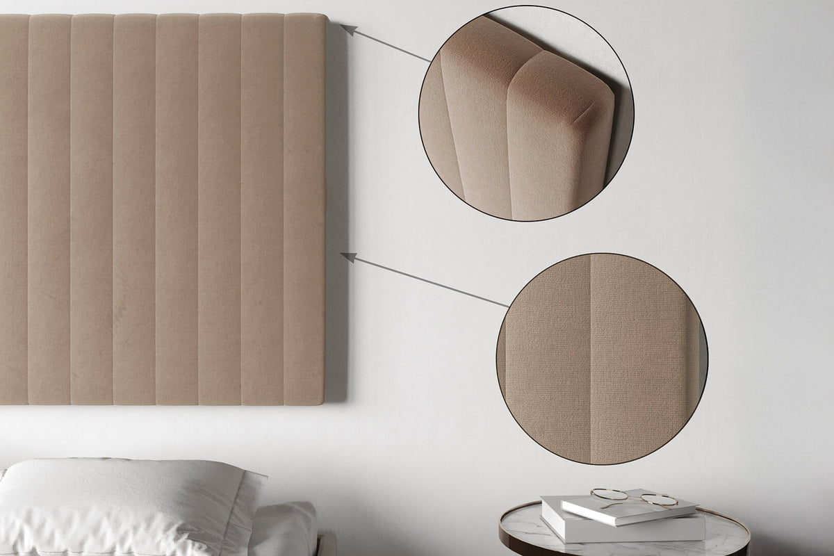 Zagłówek panelowy średni 058 z pionowymi przeszyciami, 90 cm – zdjęcie 4