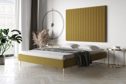 Zagłówek panelowy wysoki 058 z pionowymi przeszyciami, 120 cm – zdjęcie 2